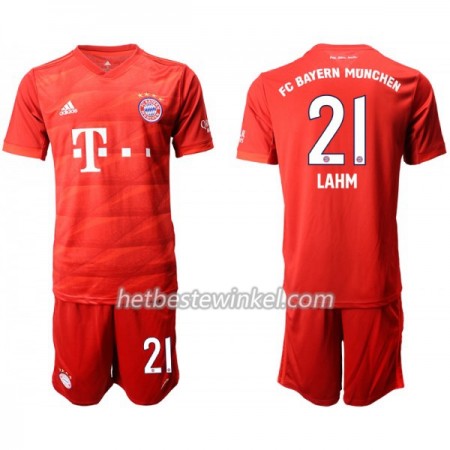 FC Bayern München LAHM 21 Kind Voetbaltenues Thuis 2019/20 - SS (+ Korte broeken)